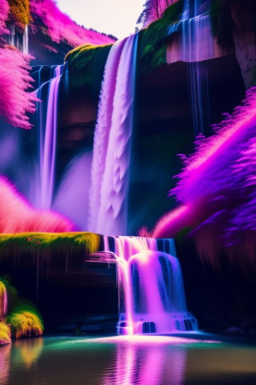 Free stock image of Mountain fall created by Anipace Universe