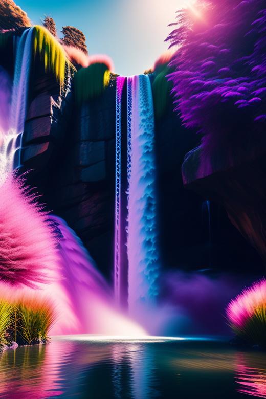 Free stock image of Waterfall created by Anipace Universe
