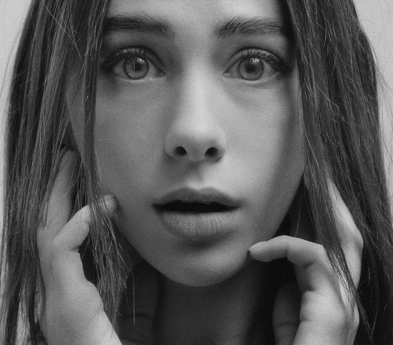 Free stock image of Surprised woman created by Alexander Krivitskiy