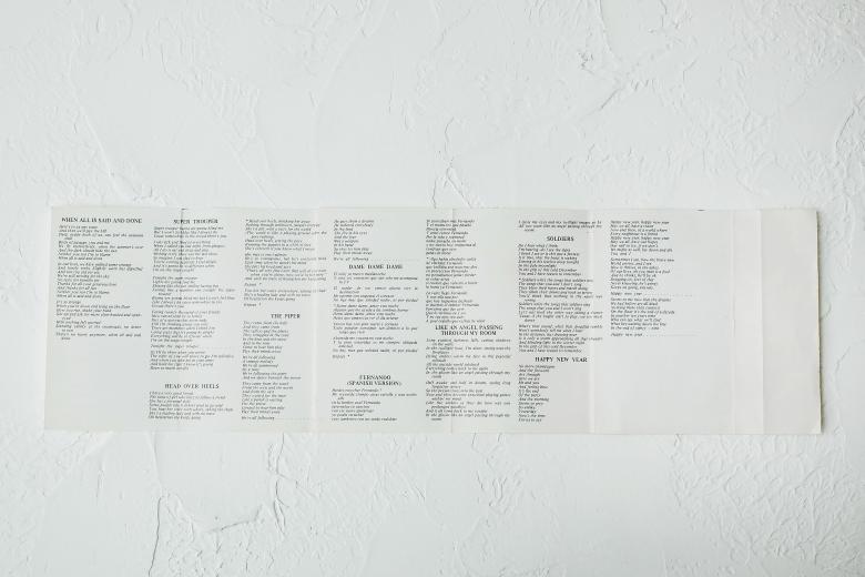 Free stock image of original cassette tape, album the visitors from the band ABBA created by LUSH.STUDIO