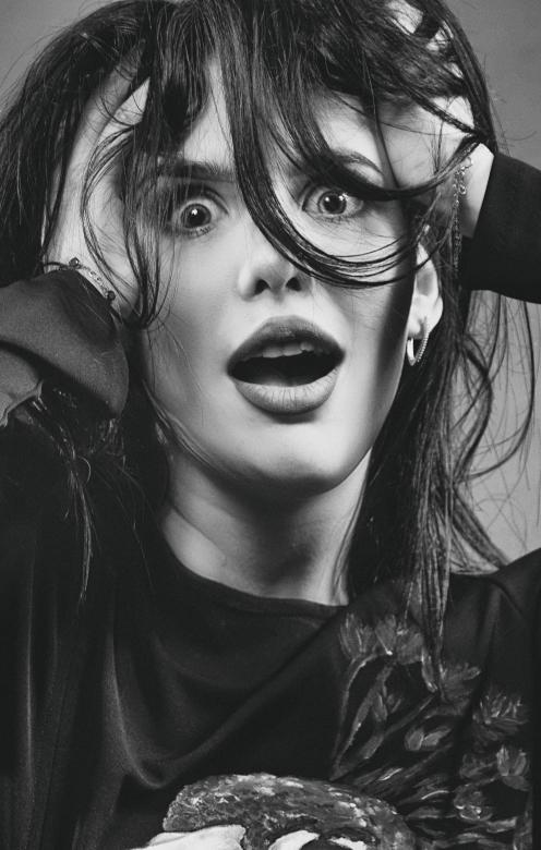 Free stock image of Surprised woman created by Alexander Krivitskiy