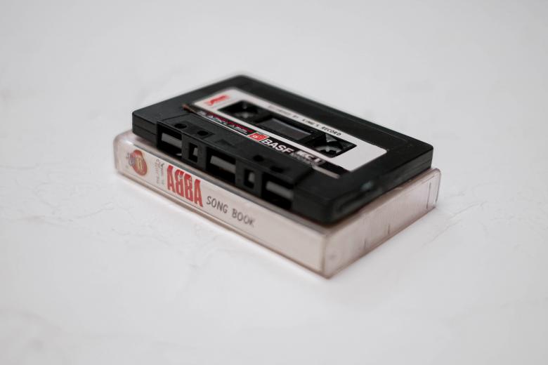 Free stock image of Original cassette tape and song lyrics, Song Book  created by LUSH.STUDIO