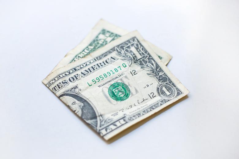 Free stock image of 1 US Dollar created by LUSH.STUDIO