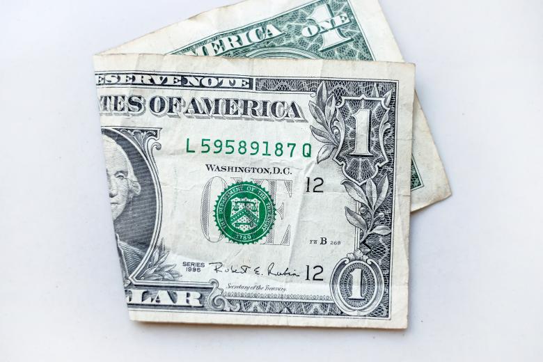 Free stock image of 1 US Dollar created by LUSH.STUDIO