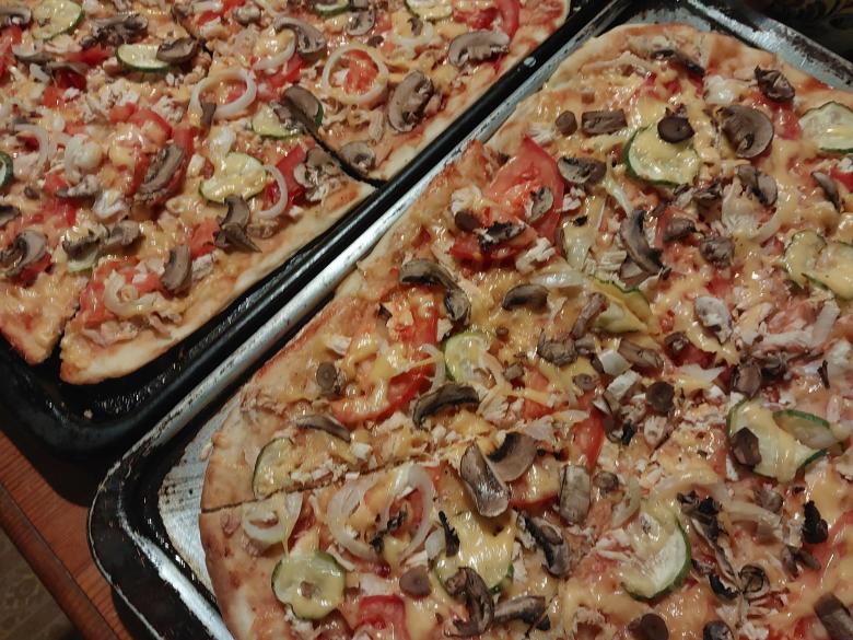 Free stock image of Homemade pizza baked by hand created by Oleg Prokopenko