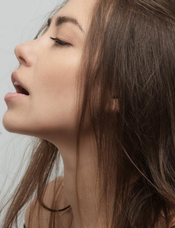 Free stock image of Female profile created by Alexander Krivitskiy