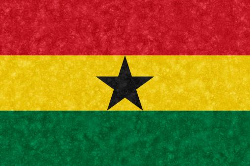Free Stock Photo of Velvet Flag - Ghana