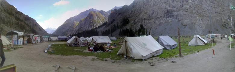 Free stock image of Tents in the mountains created by MOAZZAM MASOOD CHOUDRI