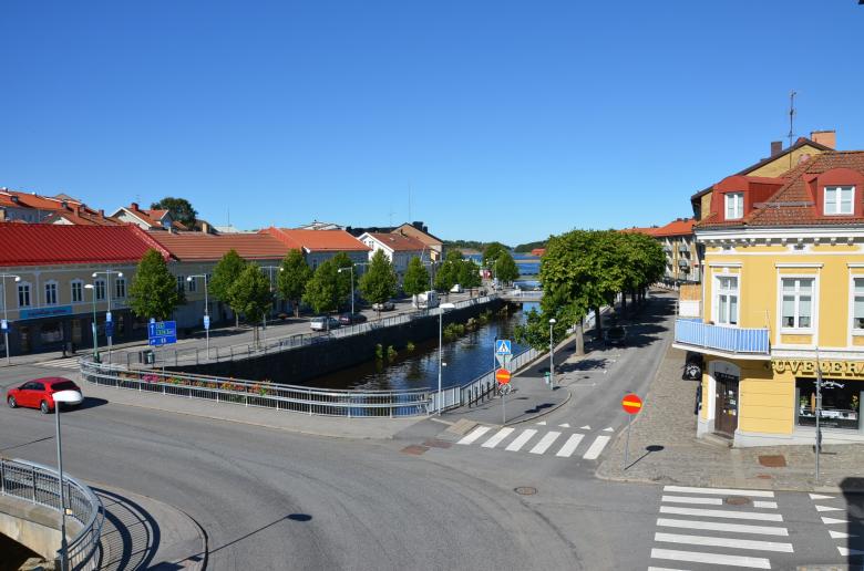 Free stock image of The centre of Stromstad created by Erik Schellingerhout