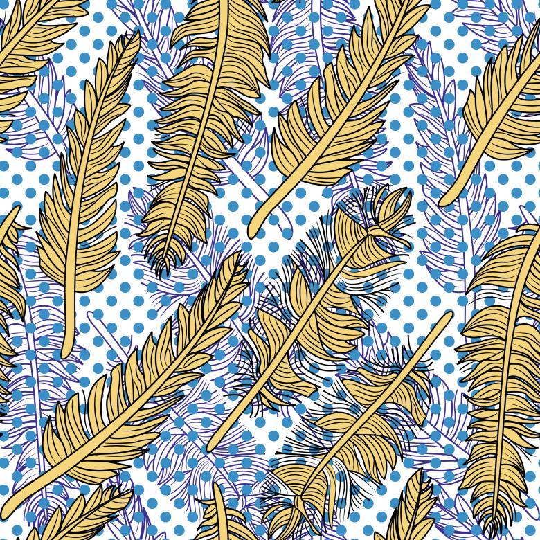 Free stock image of feathers print created by Martin Andres Abalos