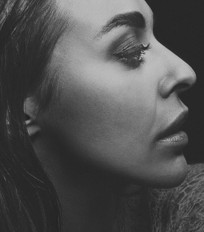 Free stock image of Female profile created by Alexander Krivitskiy