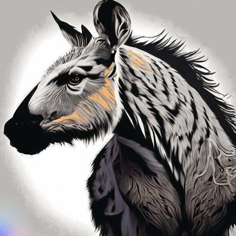 Free stock image of Line art animal created by izza haq
