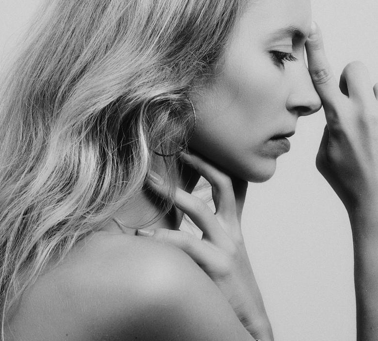 Free stock image of Female profile created by Alexander Krivitskiy