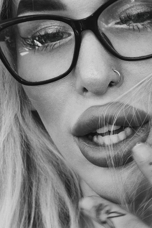 Free stock image of Woman with glasses created by Alexander Krivitskiy