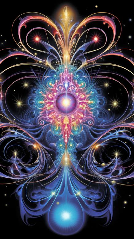 Free stock image of Radiant Whispers Magnetar's Dance created by sahel omar