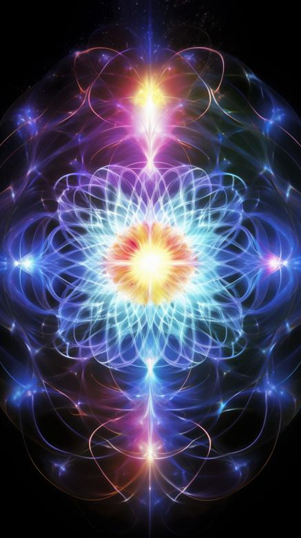 Free stock image of Radiant Magnetism's Cosmic Ballet created by sahel omar