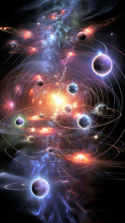 Free stock image of Galactic Elegance of Magnetar's Dance created by sahel omar