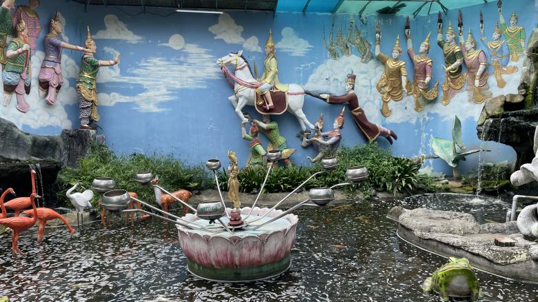 Free stock image of Fish pond in the afternoon created by Ghassani Ghina Amirah