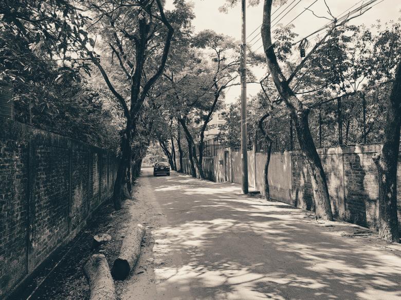 Free stock image of Rural road and car created by ishrak mir