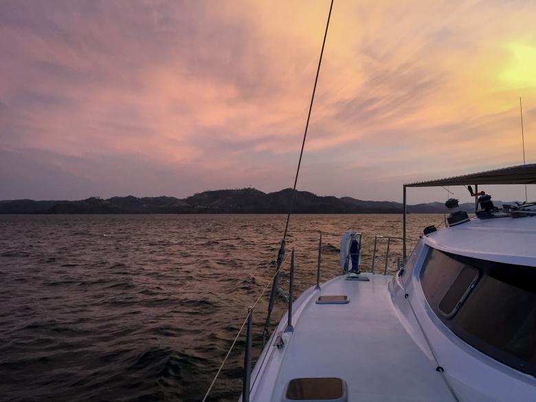 Free stock image of Sailing sunset created by Matt Bango