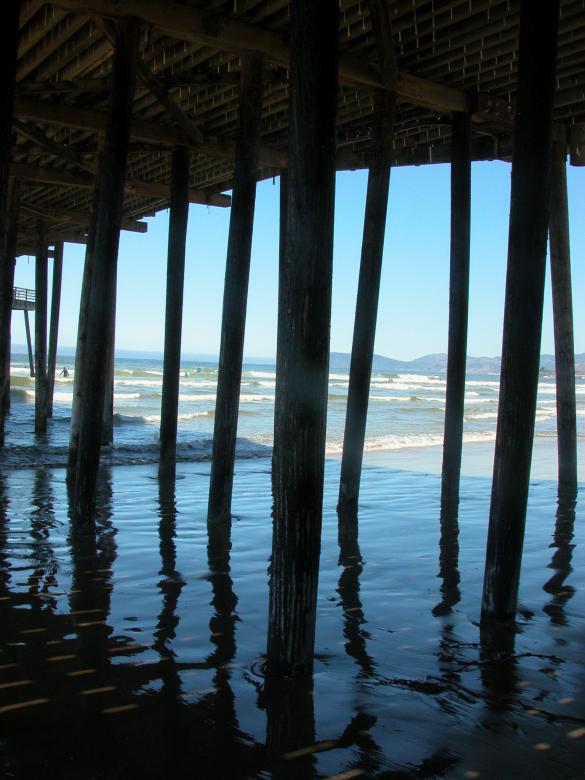 Free stock image of Beach pier created by Secret Agency