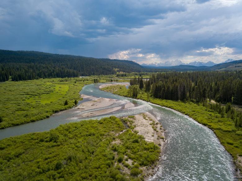 Free stock image of Rural river created by Matt Bango