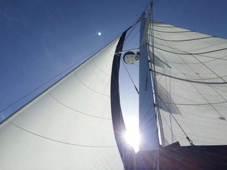 Free stock image of Sailboat sail created by Matt Bango
