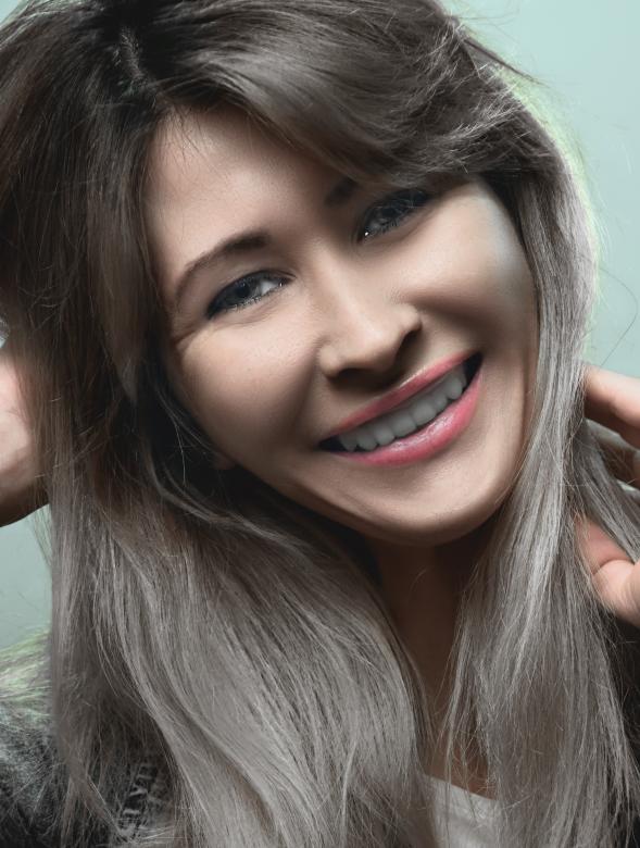 Free stock image of Happy woman created by Alexander Krivitskiy