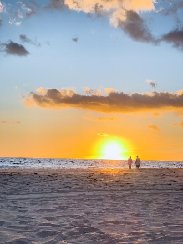 Free stock image of Beach sunset created by Matt Bango