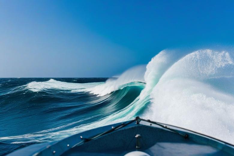 Free stock image of Ocean waves created by Ari Rakhmansyah
