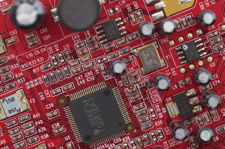 Free stock image of Circuitboard background created by Lenharth Systems
