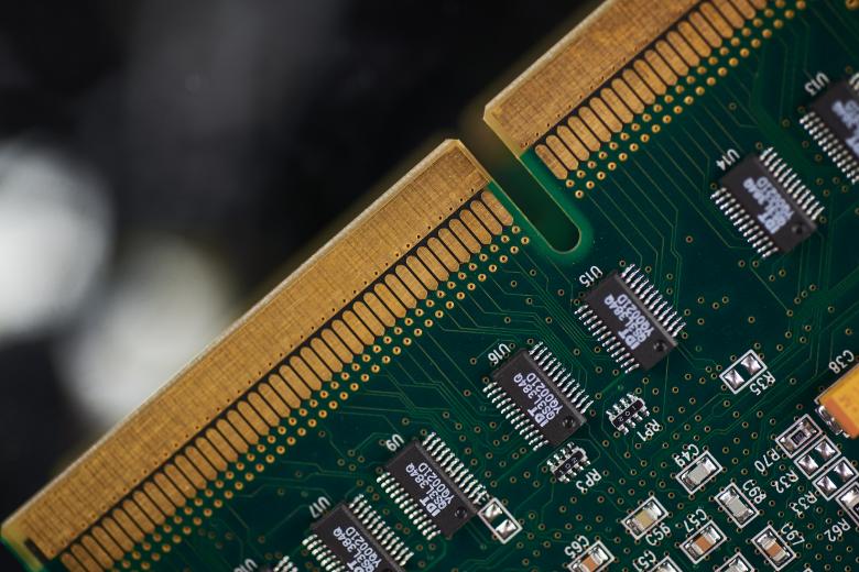 Free stock image of Computer chip created by Lenharth Systems