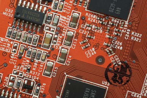 Computer circuitboard - Free Stock Photo