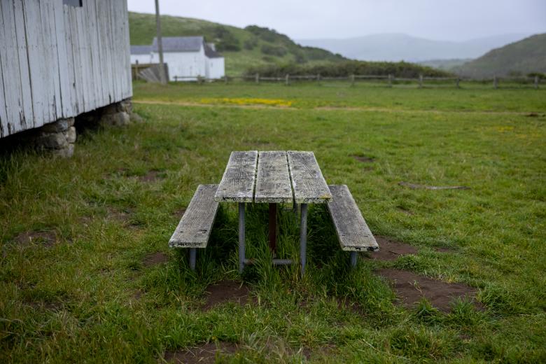 Free stock image of Old picnic table created by Matt Bango