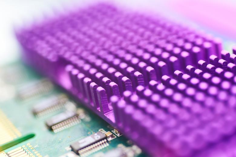 Free stock image of Computer heat sink created by Lenharth Systems