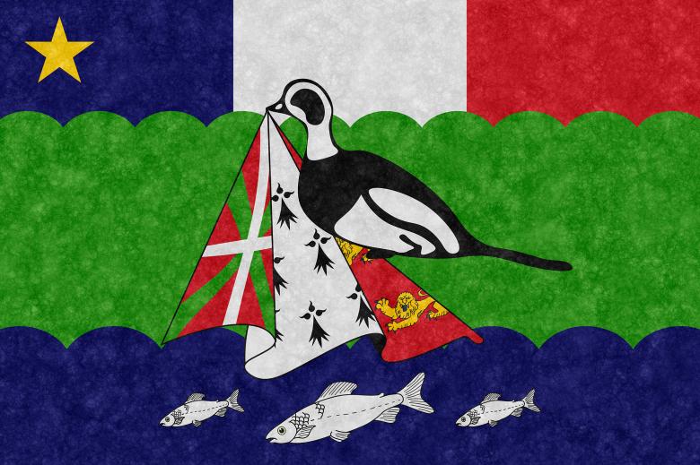 Free stock image of Velvet Flag - Miquelon-Langlade created by Nicolas Raymond