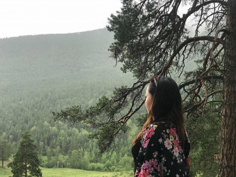 Free stock image of Woman in nature created by keithsalinas