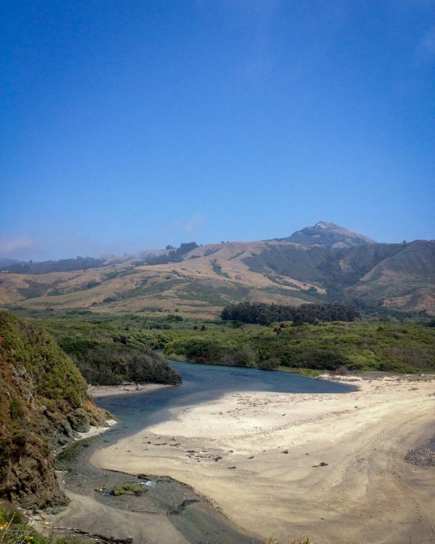 Free stock image of California beach view created by Matt Bango