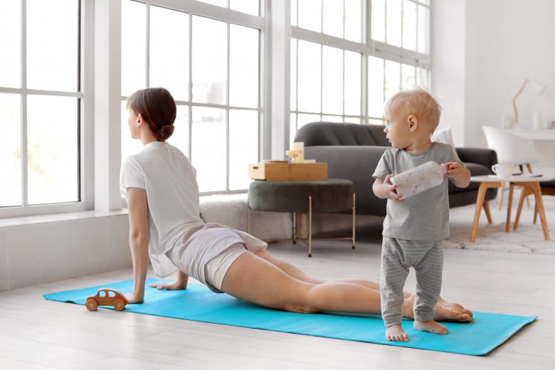 Free stock image of Yoga mom created by Yoga