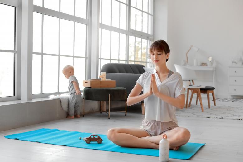 Free stock image of Yoga mom created by Yoga