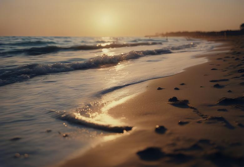 Free stock image of Summer Beach Sunset created by StayWeird