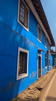 Blue Building - Free Stock Photo