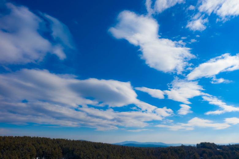 Free stock image of Blue sky and clouds created by JJ Sky