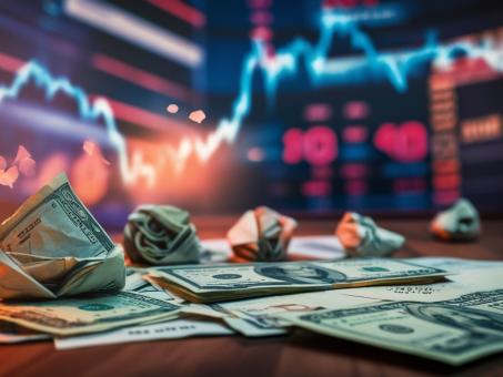 Stock market background - Free Stock Photo