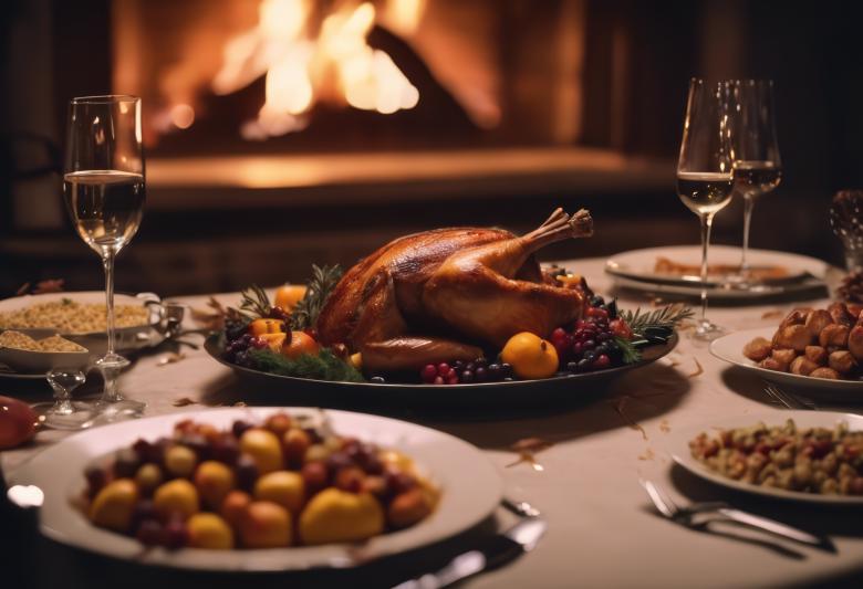 Free stock image of Thanksgiving Dinner  created by StayWeird