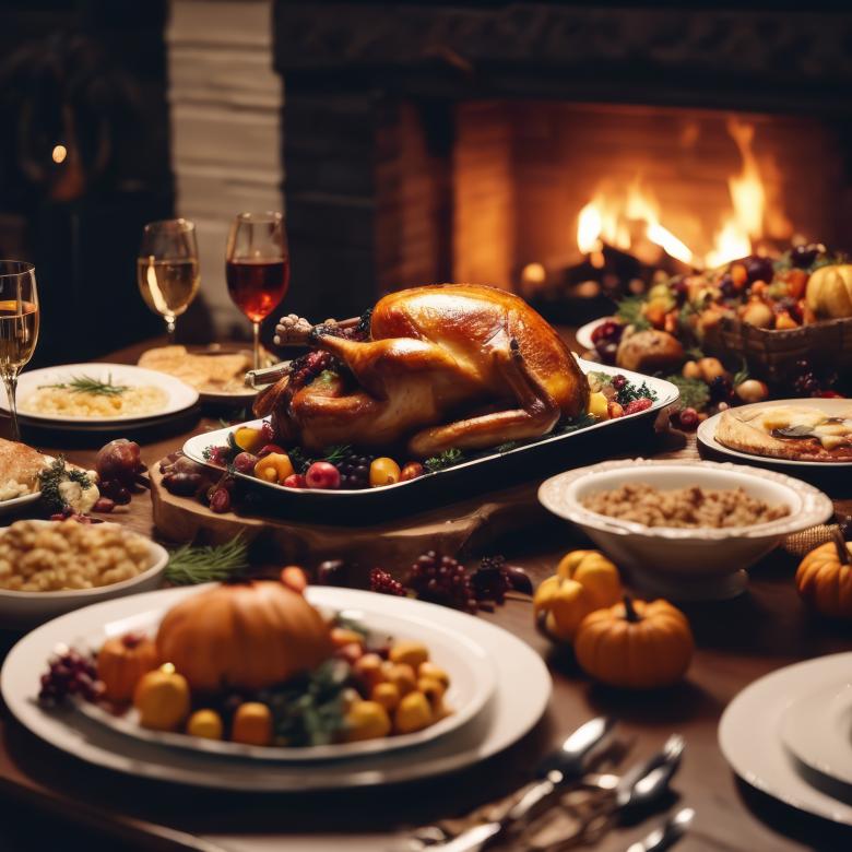 Free stock image of Thanksgiving Dinner created by StayWeird