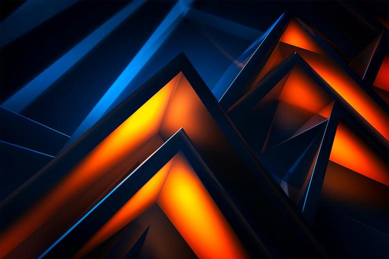 Free stock image of Colorful Abstract Shapes created by HD Wallpapers
