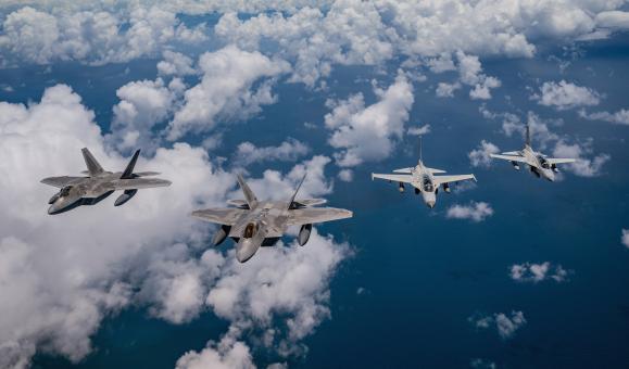 U.S. Air Force Flying - Free Stock Photo