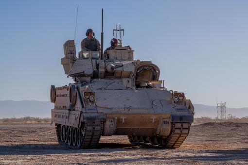 U.S. Army cavalry scouts assigned to 2nd Squadron, 13th Cavalry Regime