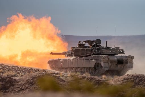 An M1A2 SEP v3 Abrams assigned to 11th Armored Cavalry Regimen